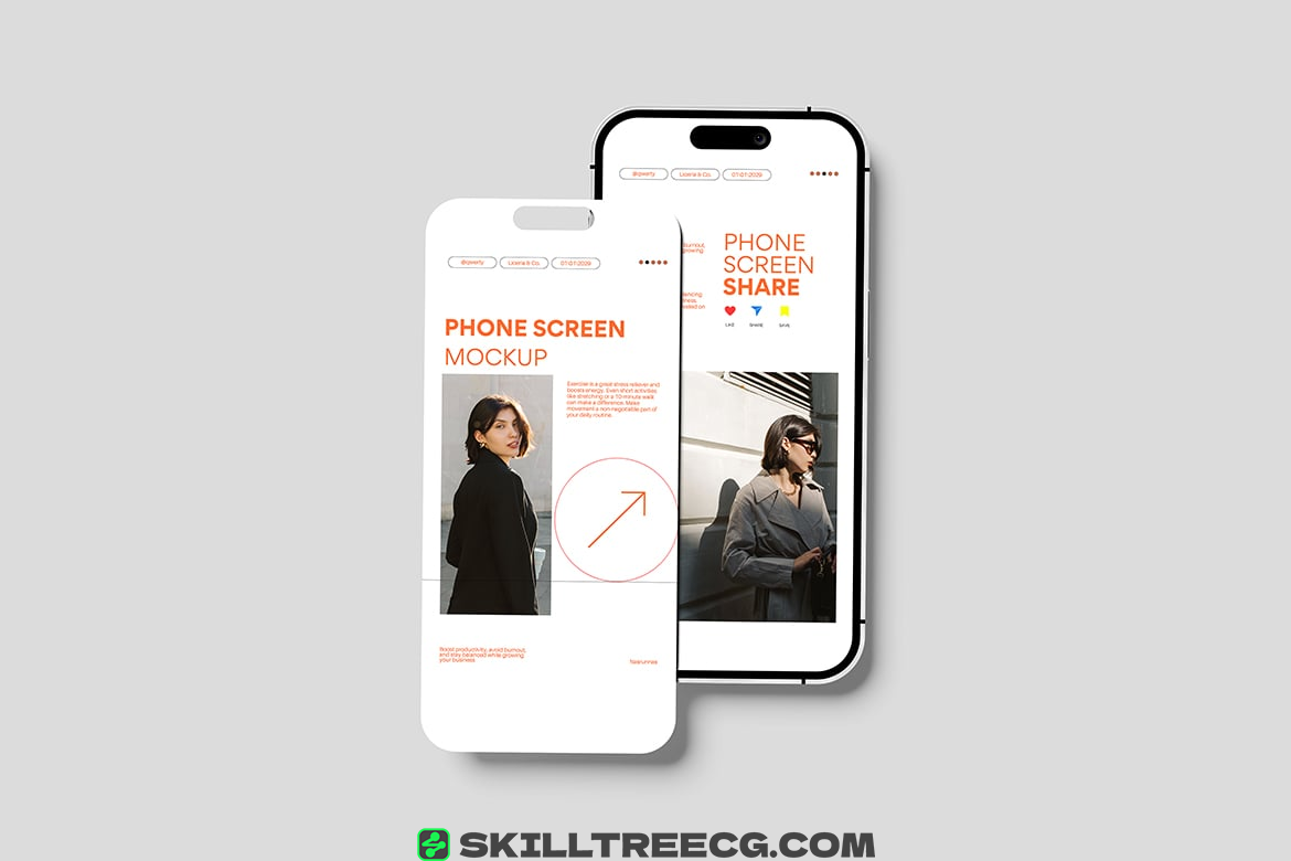 图片[3]-Phone Screen Mockup（032172）-技能树